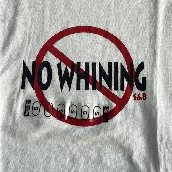 Steve & Barry’s university sportswear long sleeved NO WHINING ALLOWED Tshirt - Picture 2 of 8